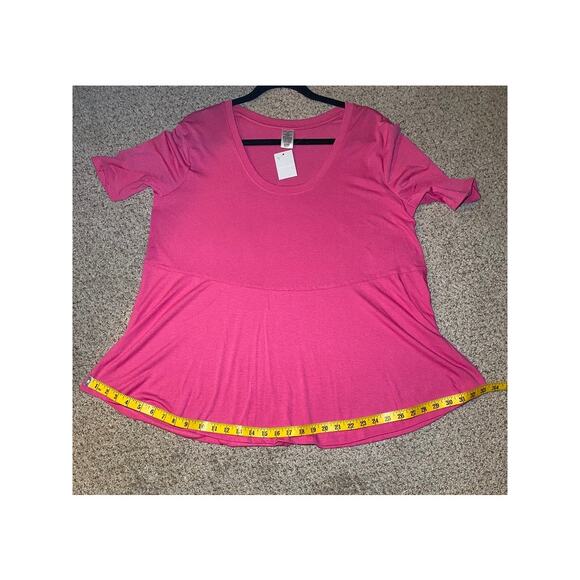West Loop - Bright Pink Loose Fit Tee - Women's Size L - Picture 7 of 13